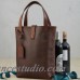 Wine Enthusiast Companies Leather Wine Tote Carrier WINE2057